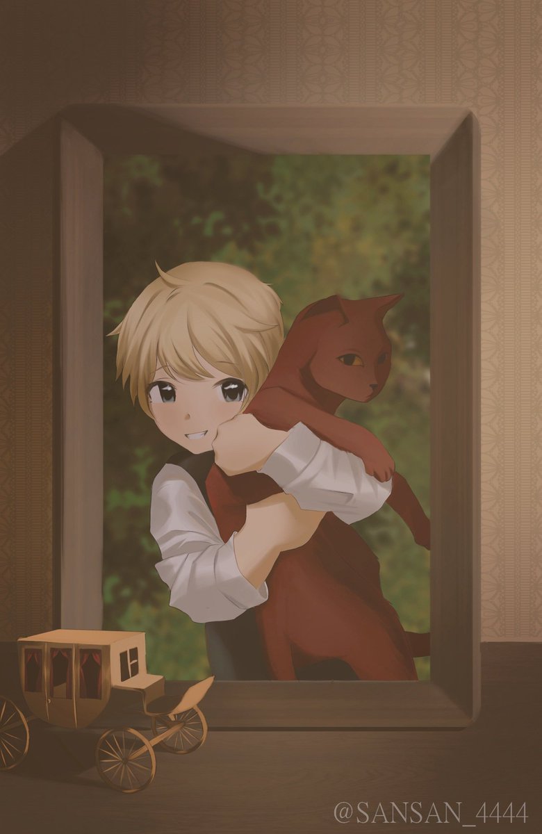 sansan_4444's tweet photo. Photo of my beloved son 
#EvilliousChronicles 
#Evillious_Chronicles 
#Evillious
#悪ノ創作 https://t.co/tWgxPvLqw6