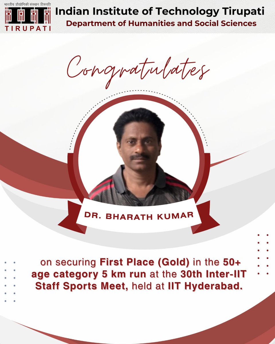 DoHSS IIT Tirupati tweet media