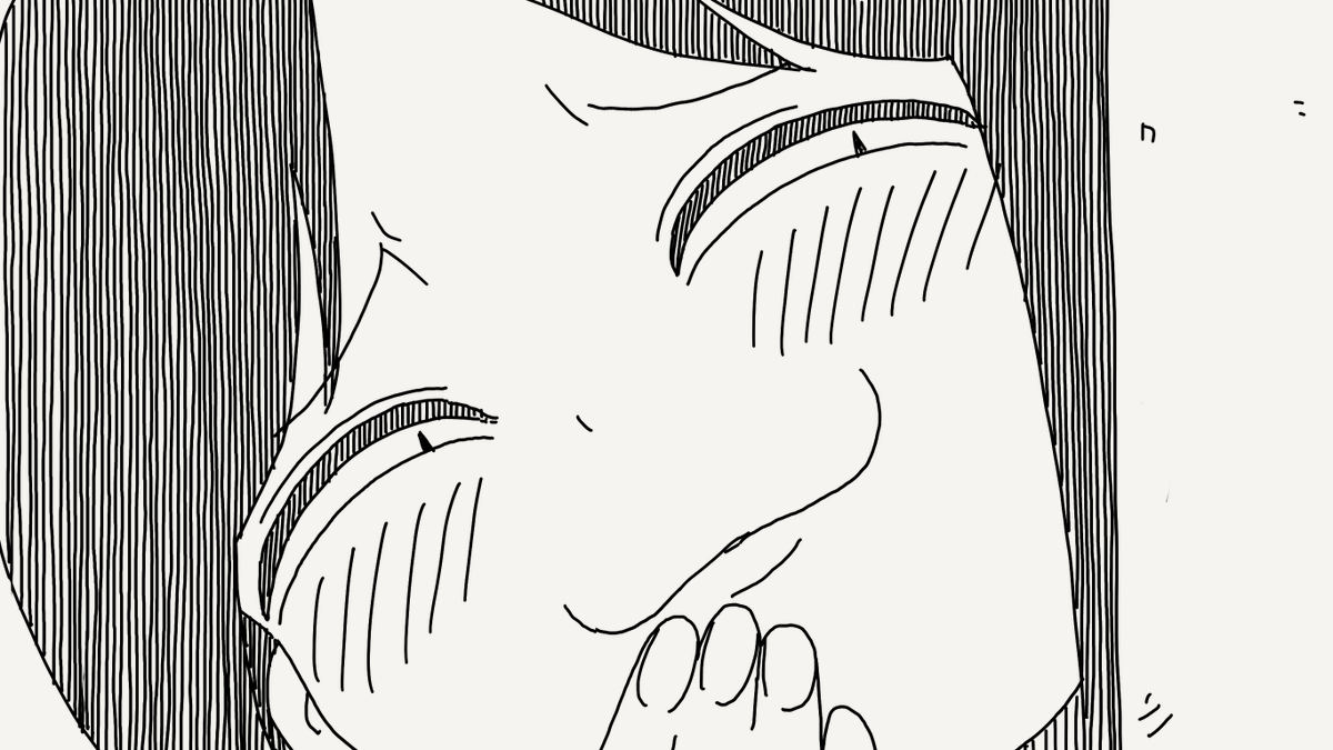 可愛くてしょうがない絵です。 