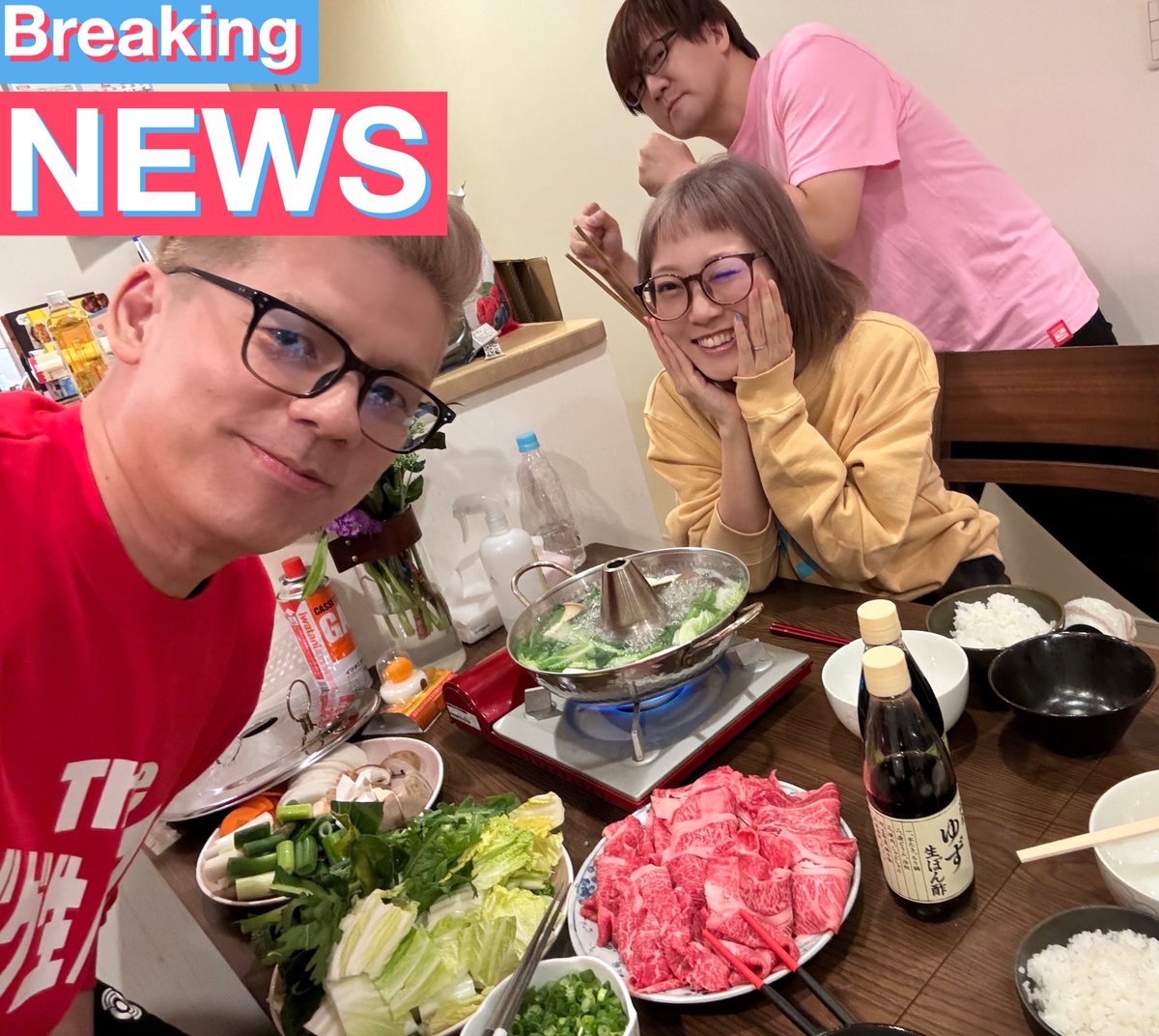 siteqube's tweet photo. しゃぶしゃぶやってまーす！ https://t.co/xLXV6OvFSw