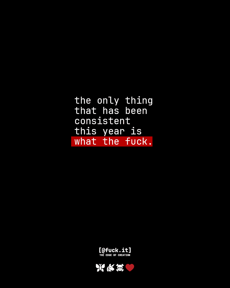 fuckitofc's tweet photo. confusion delivered on schedule.

follow @fuckitofc  for more.

EMAIL WITH ATTITUDE.
PURE. SECURE. EXCLUSIVE.
deserve an address? check https://t.co/BIrhyPpYRr

#fuckit #whathefuck #edgeofcreation #fuckitenergy #unfuckwithable #boldmoves #mentalnoise #chaoscontrol https://t.co/UIbufd2e4Y