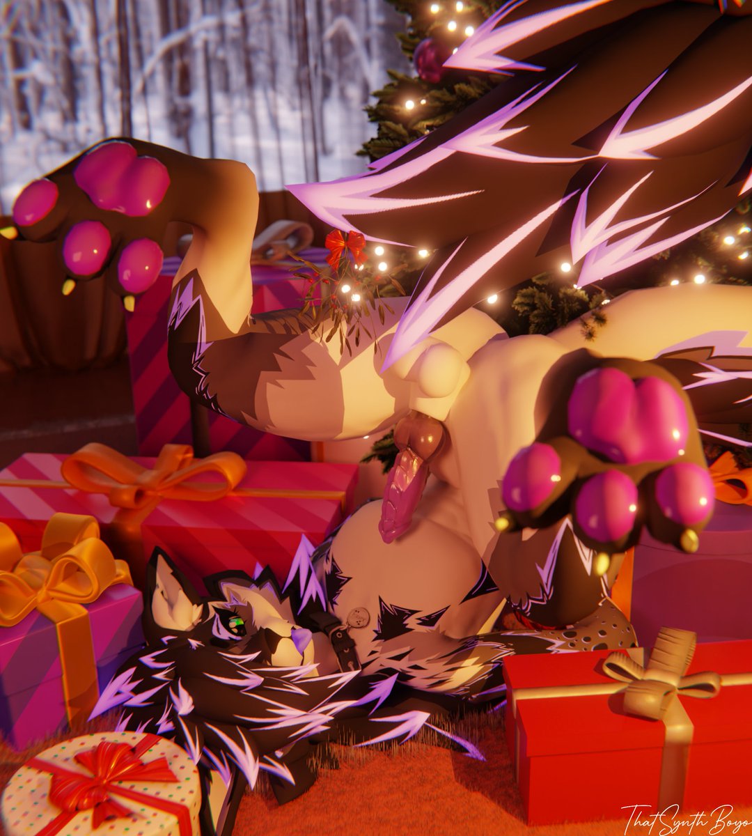 Happy New Year🎄
May this year bring many soft paws, fluffy warmth, quiet smiles, and just enough teasing to keep things interesting ✨

Thanks for the render <a href="/ThatSynthBoyo/">ThatSynthBoyoAD</a>