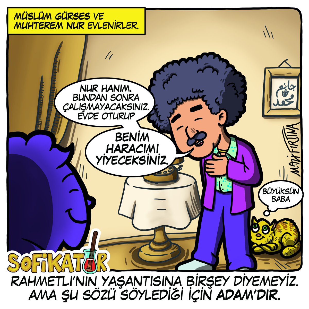 kullukyapbiraz's tweet photo. baba
#sofikatur
#muslum #baba #kadin #calisma #islam #tasavvuf #mizah #karikatur #cartoon #192 https://t.co/GTZW6M06vr