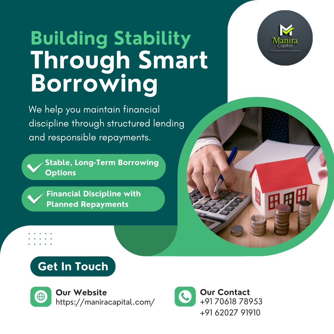 CapitalsMa34124's tweet image. Thoughtful borrowing and structured repayments help you stay financially stable and plan with confidence.

#SmartBorrowing #FinancialStability #ManiraCapital #ResponsibleFinance