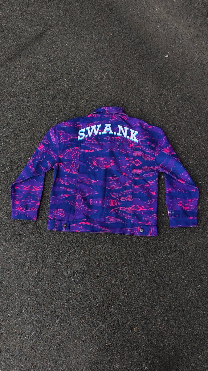 SAVE THE BEST FOR LAST

The S.W.A.N.K Purple Tiger Camo Trucker Jacket

RESTOCK NOW LIVE IN STORE AND ONLINE
swankjozi.com/collections/all

S.W.A.N.K is HUGE!
