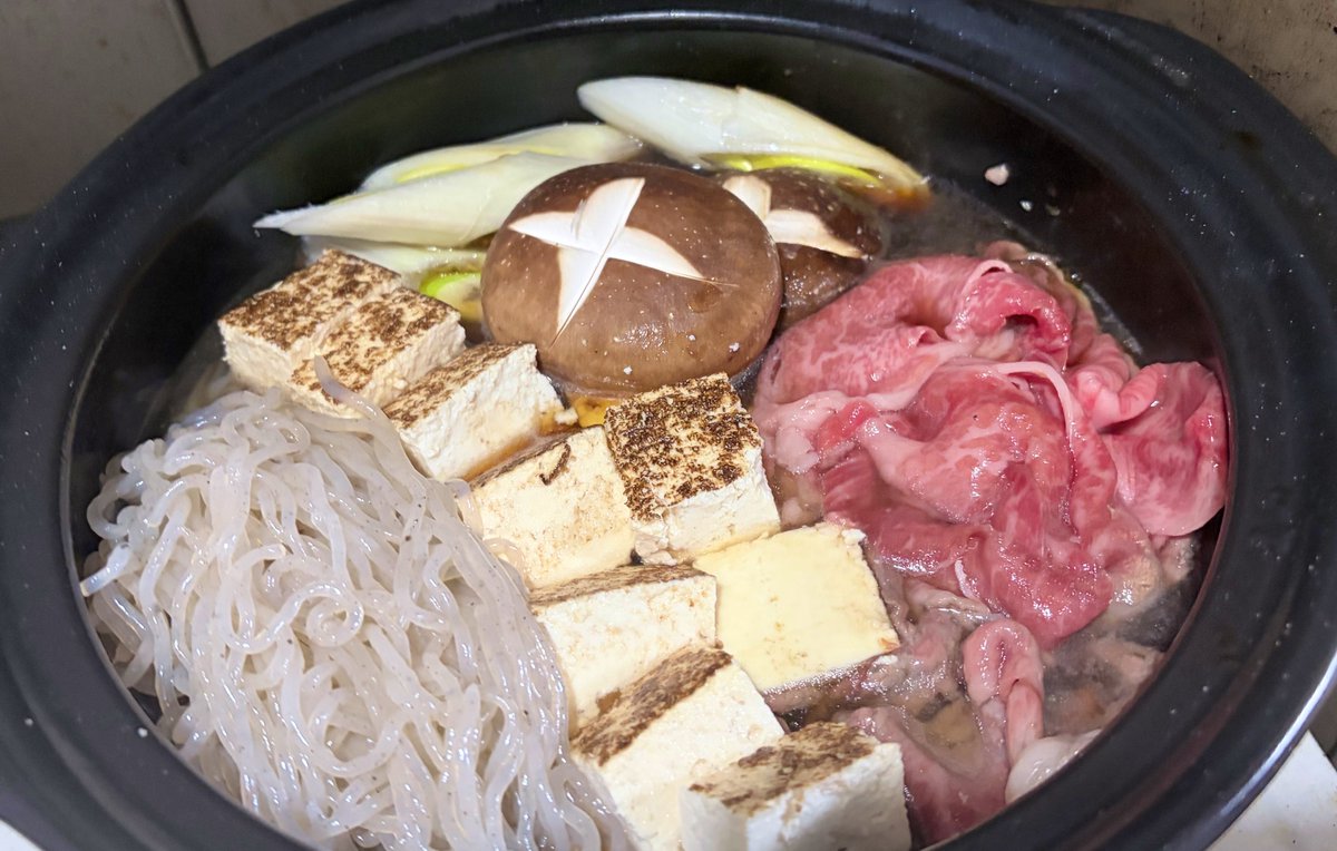 ウルトラお年取り・すき焼き