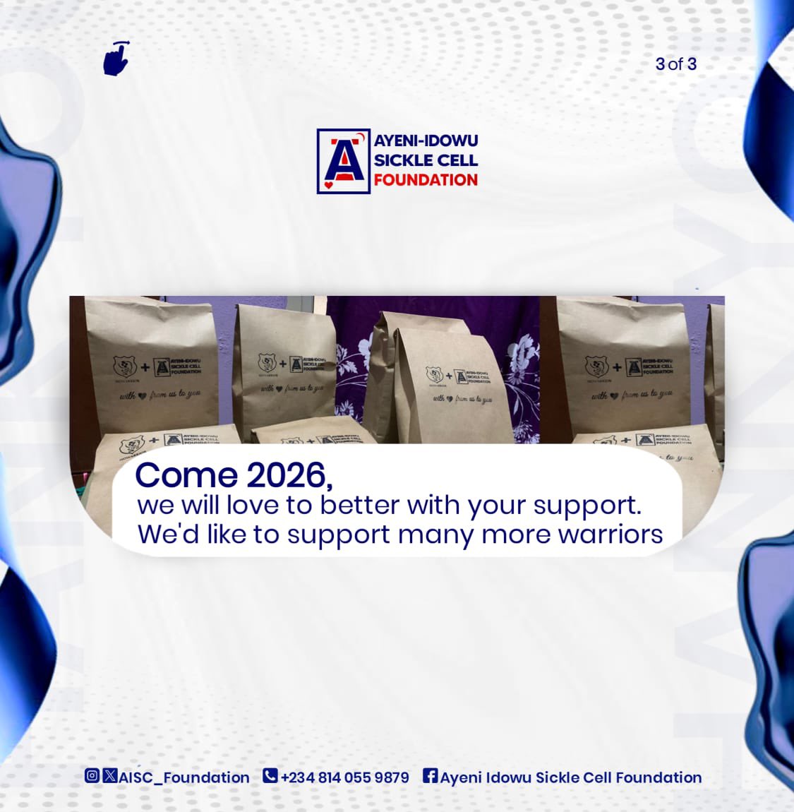 AYENI IDOWU SICKLE CELL FOUNDATION tweet media