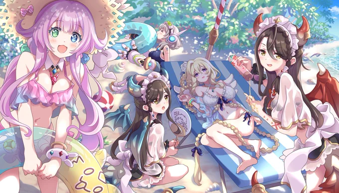 #2025年自分が選ぶ今年の4枚 課題もあるけどできることが増えたのは良い事 今年はあんまり枚数描けなかったので来年はもうちょいがんばりたいねっ*'꒳`*c)たぶんね