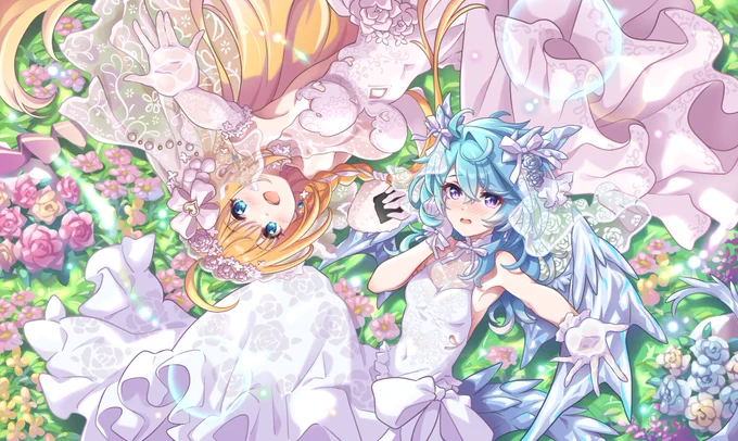#2025年自分が選ぶ今年の4枚 課題もあるけどできることが増えたのは良い事 今年はあんまり枚数描けなかったので来年はもうちょいがんばりたいねっ*'꒳`*c)たぶんね