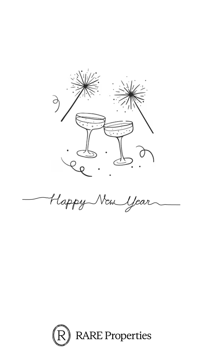 Wishing you a year filled with joy, success, and the perfect address for your dreams. Happy New Year from everyone at RARE Properties! 🌟🥂
#HappyNewYear #RAREProperties