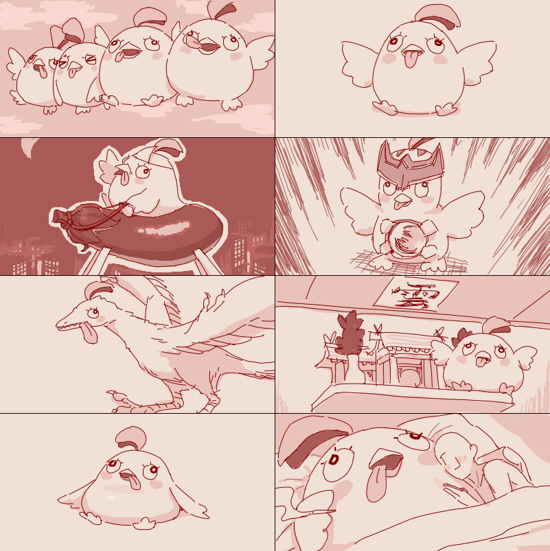 今年はあんまり描けなかった 