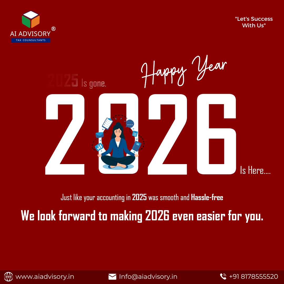 AmbienceTax's tweet photo. Happy New Year  family...
Just like your accounting in 2025 was smooth and hassle-free, we look forward to making 2026 even easier for you.
#AmbienceIndia #AccountingExcellence #FinanceGoals #NewYear2026 https://t.co/a50BMowXhy