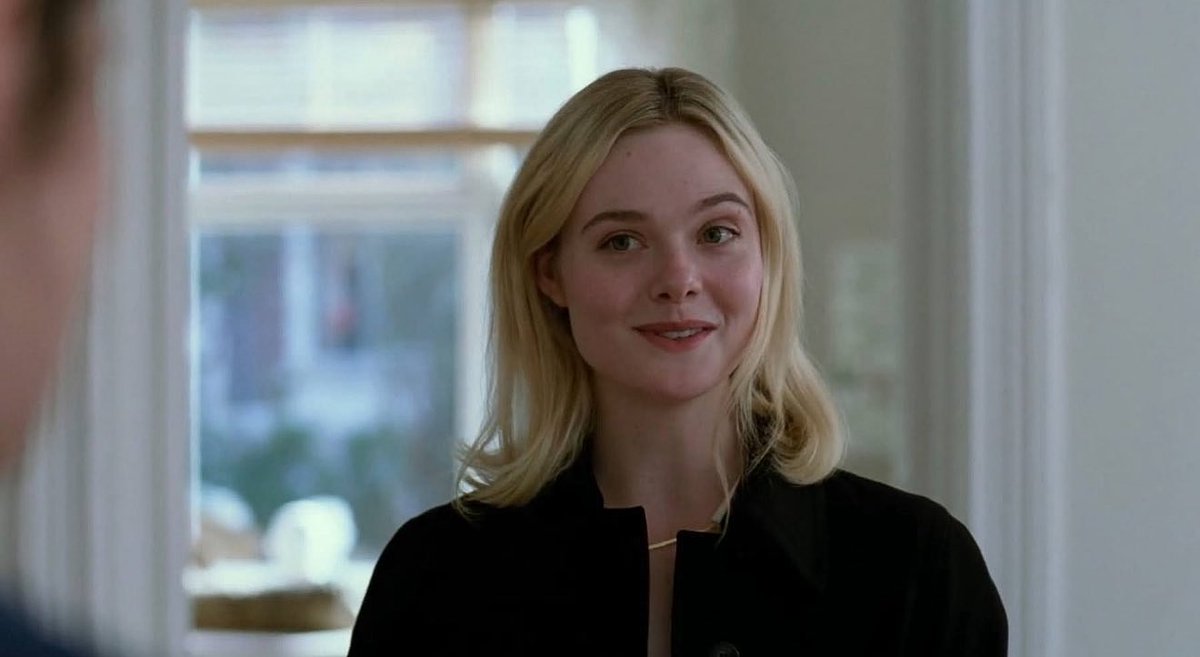 screenscaps's tweet image. elle fanning in sentimental value (2025)