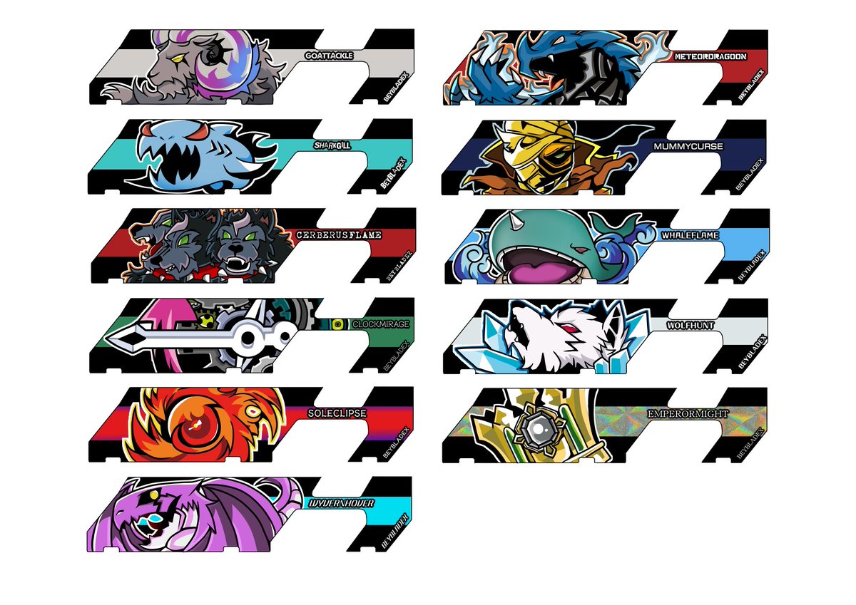 ベイバトルパスシート 歴代 全25種 コンプセット BEYBLADE PARK ベイバトルパスシート（ブラインド全25種・2枚入り