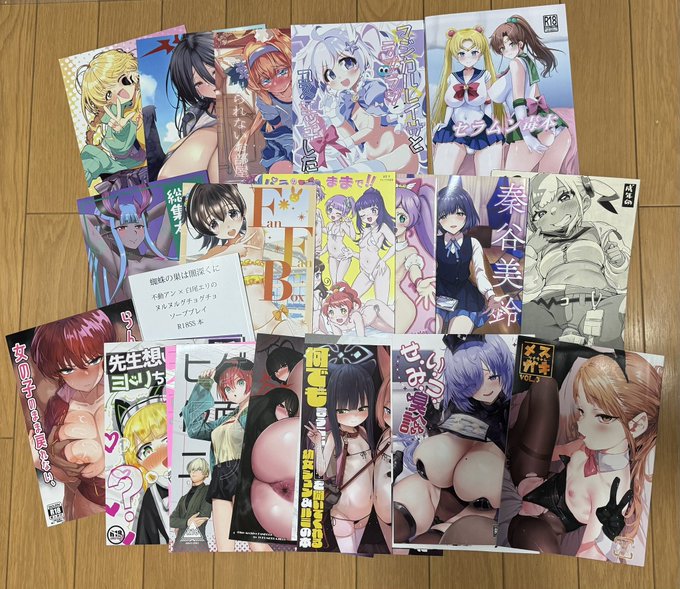 冬コミお疲れ様でした🙇‍♀️
新刊の交換や、差し入れ
本当に有難いです。

中々スペースから離れらず
挨拶に回れず撤収してしまい
申し訳ございません😫 