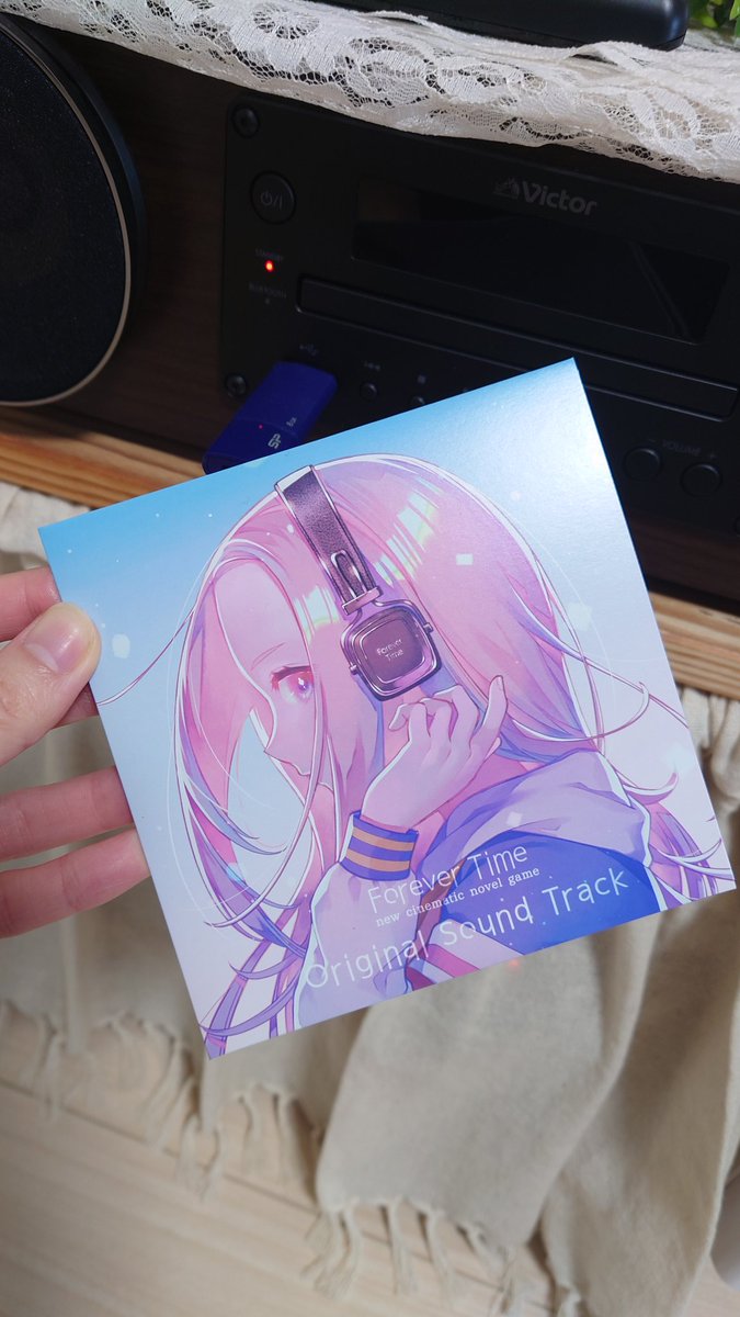 うわーめちゃくちゃ嬉しい😭 結構頑張って作った人生初CDであり、人生