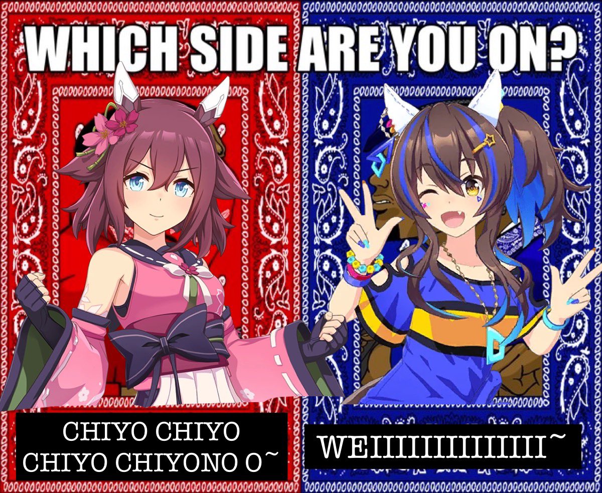 Alr Umatter, which side are you on? 
(Made by me)