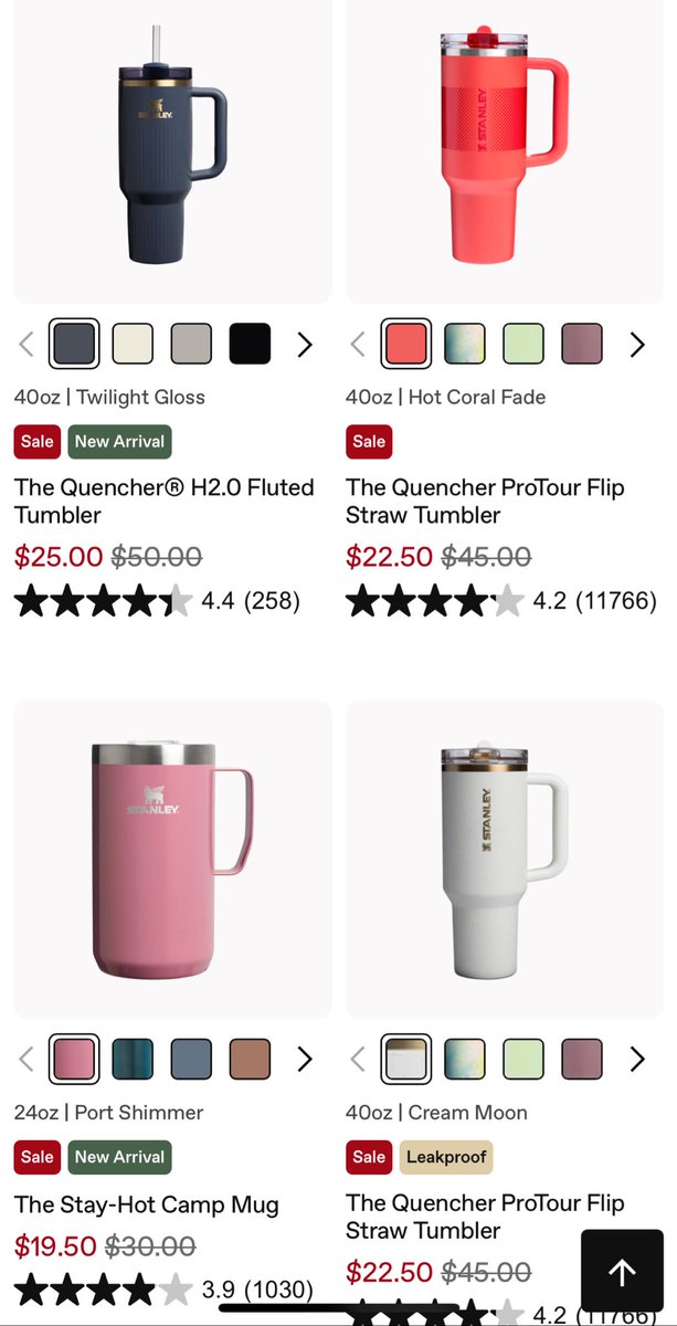 dalbitdotco's tweet image. jastip us 🇺🇸 stanley dari website juga masih bisa sampe besok 1 jan jam 21.00 WIB 

winter sale up to 40% masih available yaa!

katalog: stanley1913.com/collections/sa…