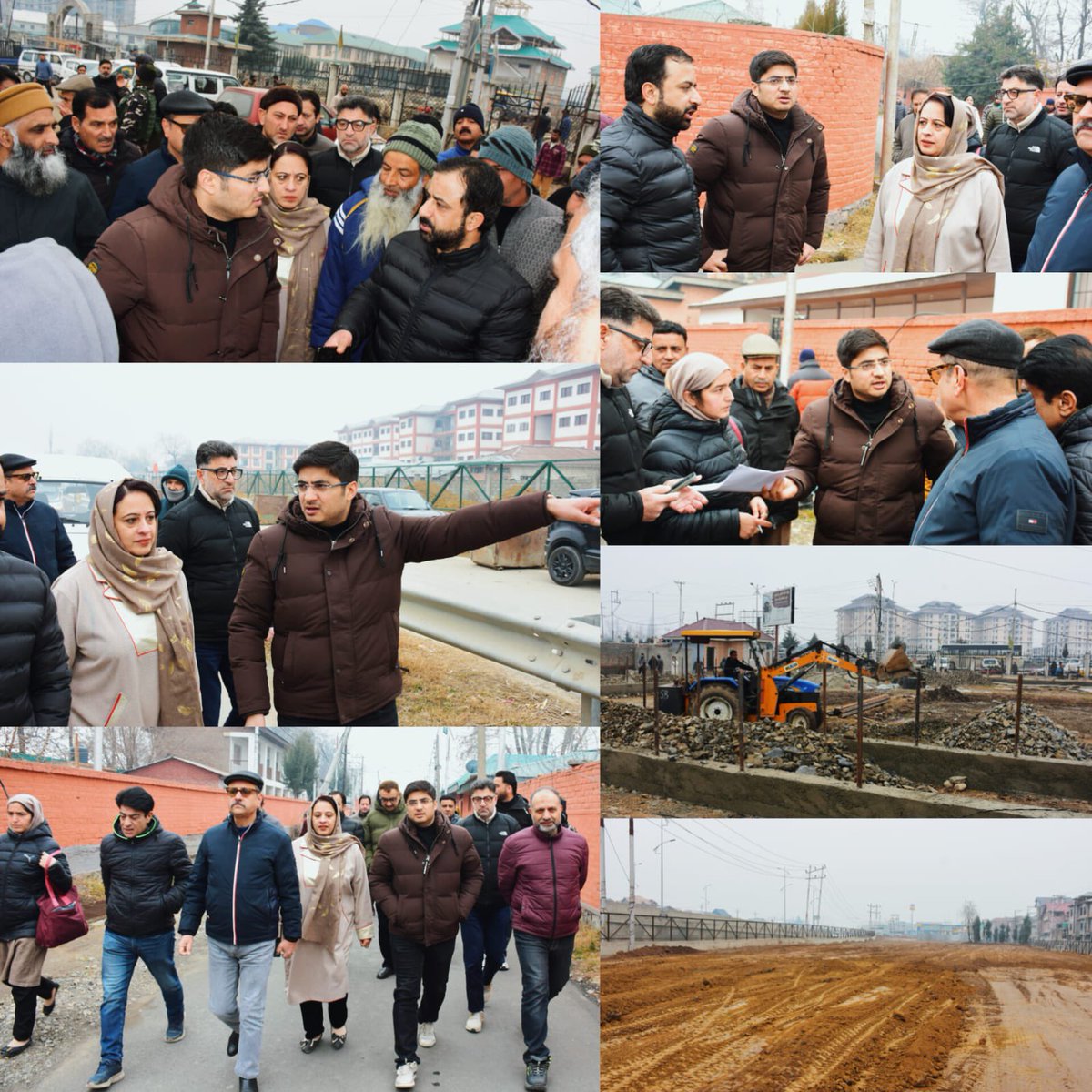 Amid rising air quality concerns CommissionerSMC <a href="/FazLulhaseeb/">Faz Lul Haseeb</a> reviewedNCAP works across Srinagar, focusing on green cover, road median plantation, dust control. SBMsanitation facilities at Bemina &amp; Parimpora Bus Stand were also inspected to ensure hygiene &amp; commuter convenience.