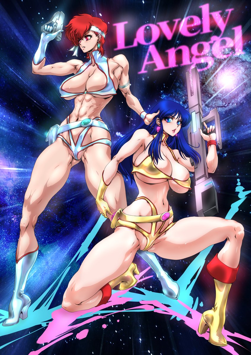 2025年も今日で終わりで今年描いたうちの4枚(^^;) 