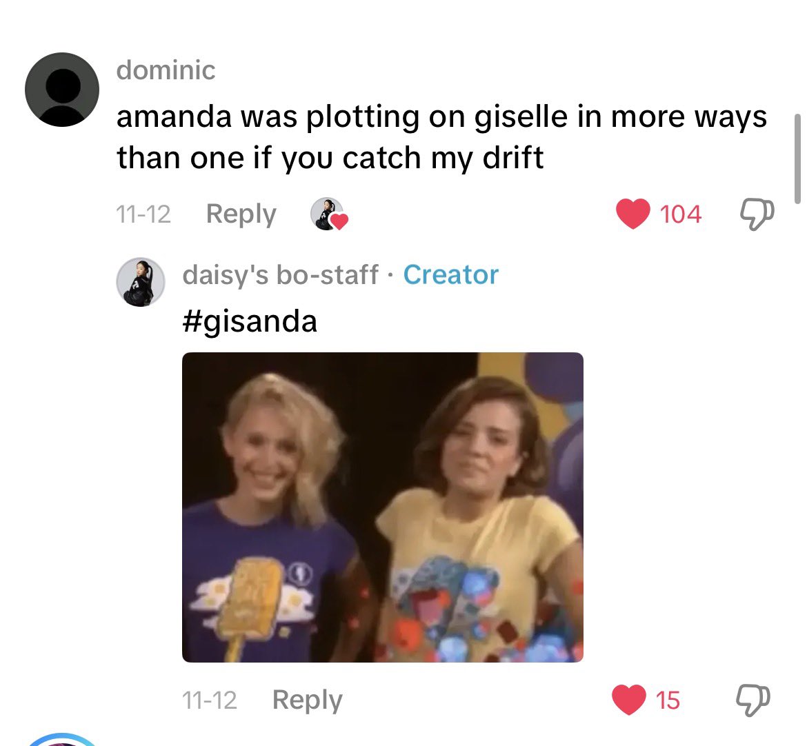 the way i spread the gisanda agenda so far like why did i just find this in the wild