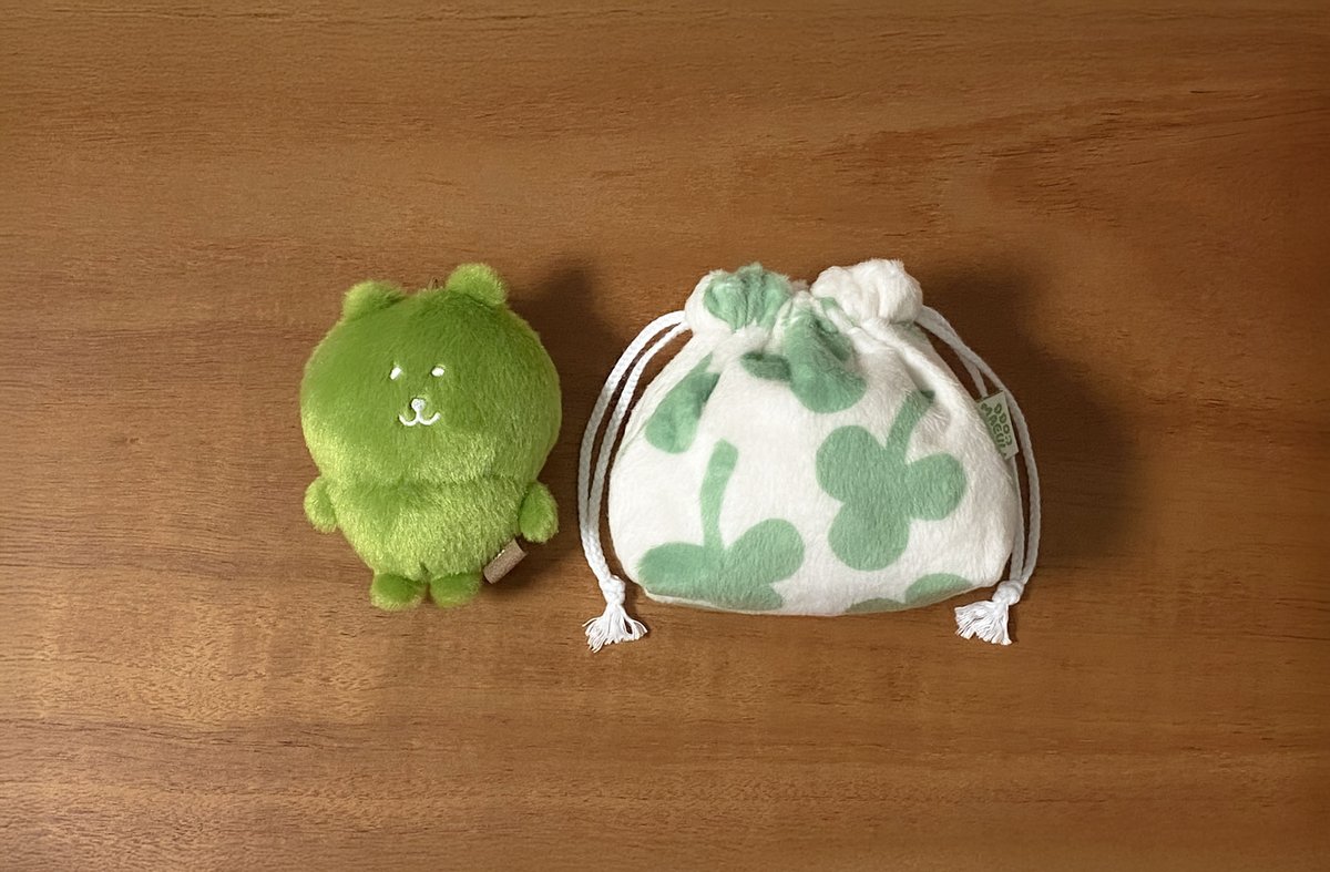 ddoddo_diary's tweet image. 행운 주머니(말차곰만한..)