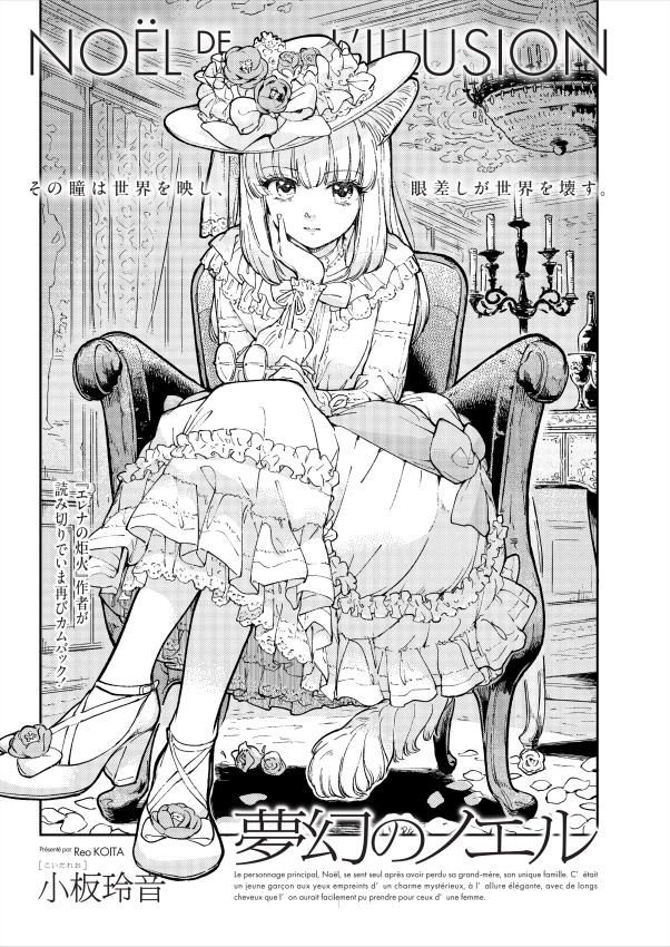 2025年振り返り。
『エレナの炬火 3巻』『猫子にも衣装 (短編)』『夢幻のノエル』を青騎士にて制作しました。
2026年は夢幻のノエルの単行本を予定しています。よろしくお願いします🐱