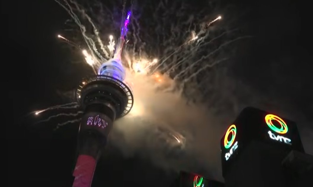 #NewYear2026 Always think that they can capture better vids from the rooftop or even out from my window of my residence...