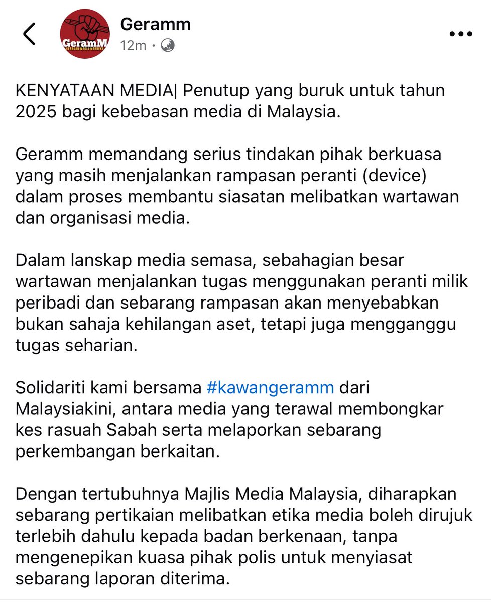 GerakanMediaMerdeka tweet media