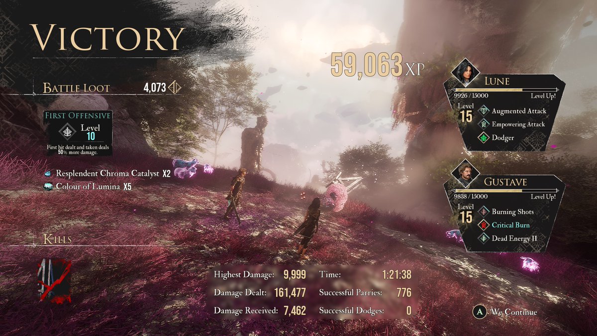 Pyromanimak's tweet image. Just started Expedition 33. Am I doing it right?