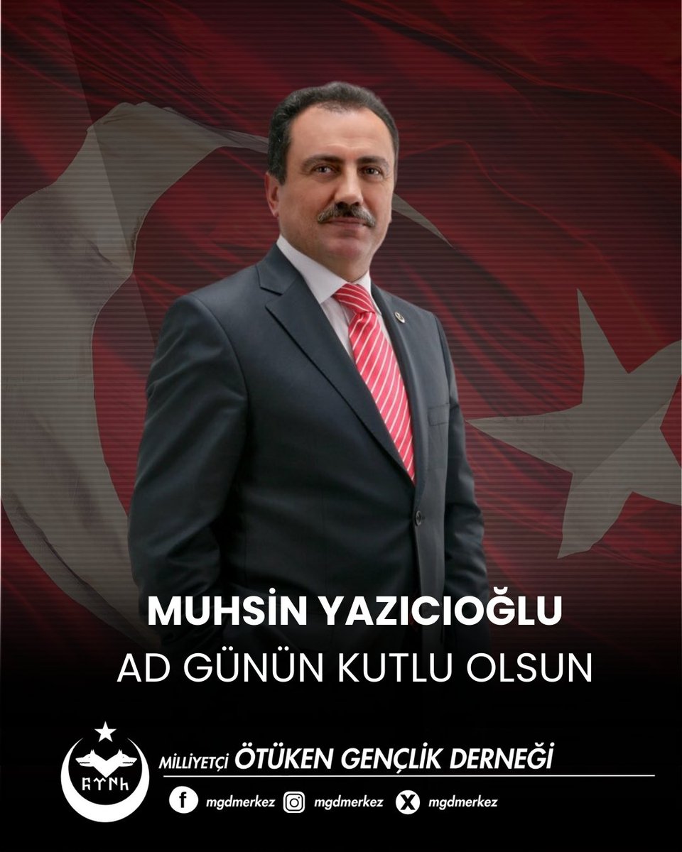 Ad Günün Kutlu Olsun Şehit Lider Muhsin Yazıcıoğlu Rahmetle ve Özlemle Anıyoruz.

#MuhsinYazıcıoğlu