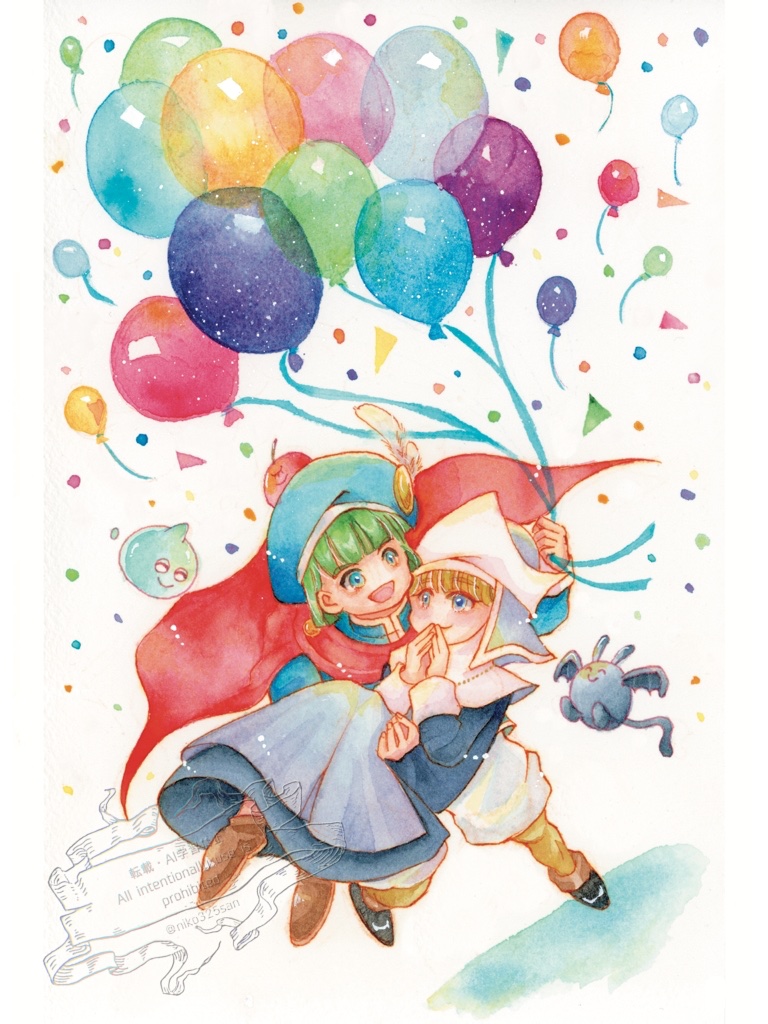 絵描きの召使い 4 2025年自分が選ぶ今年の4枚 気持ちと色の乗った4枚を。見て下さる方の