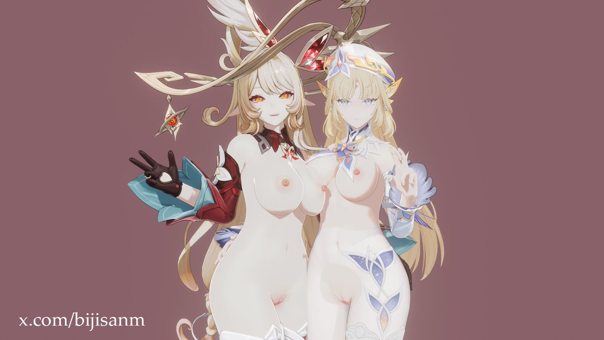 Genshin Witches - Alice and Nicole

Models: <a href="/DaB_neko/">DaB</a> 

Higher desktop res is on bio! 
Kindly consider support and follow!