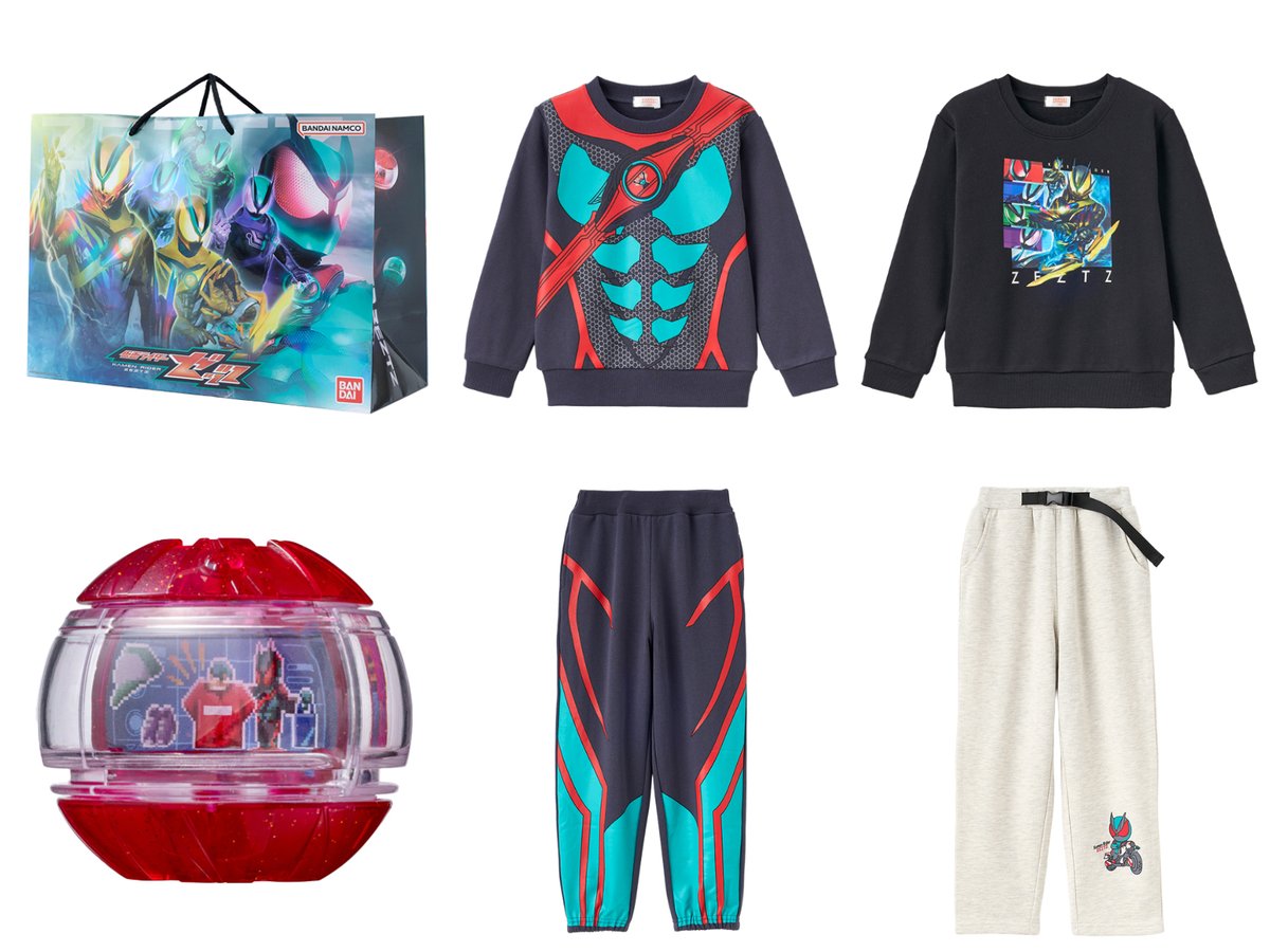 しまむら福袋2026の初売り🎍／ 仮面ライダーゼッツのハッピーバッグ