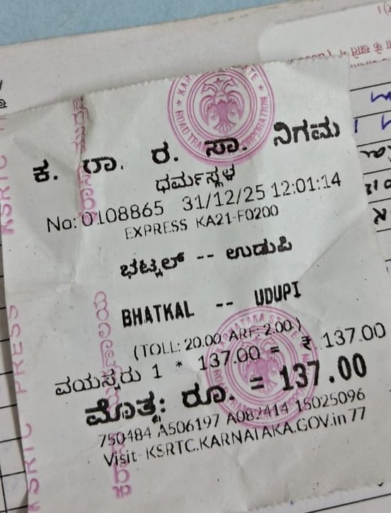 simplyhard's tweet photo. @KSRTC_Journeys https://t.co/JprR2EFtlo