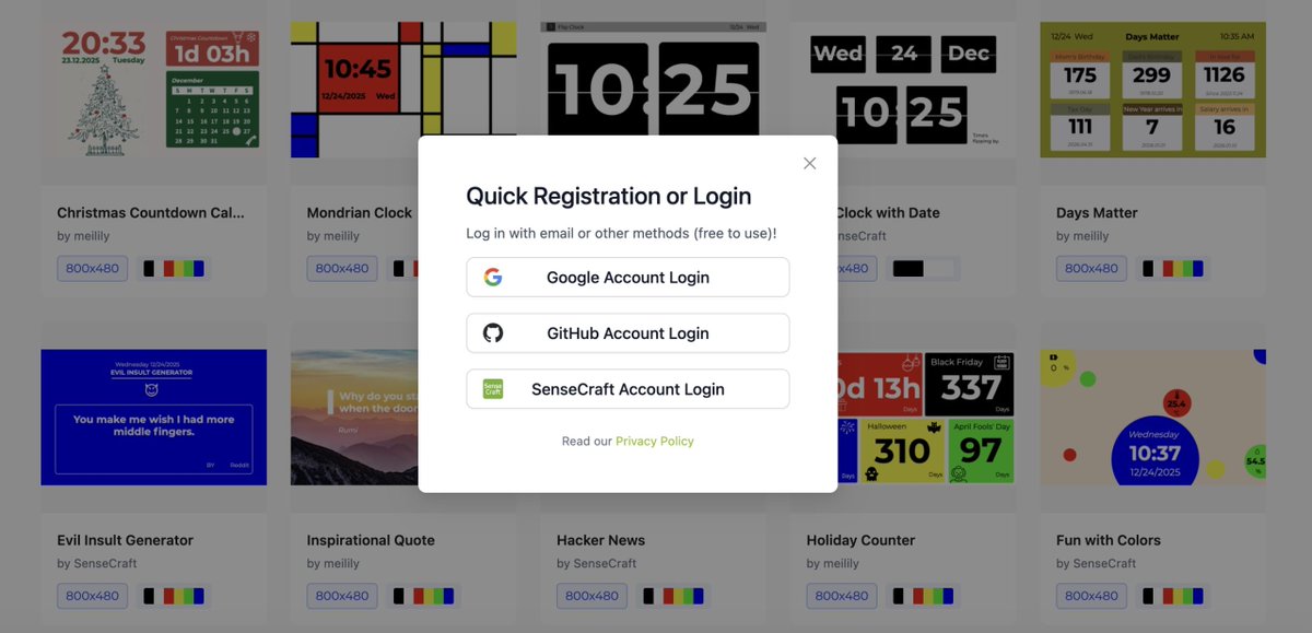 🚀 SenseCraft HMI v1.2.0 is here!
New ready-to-use templates, smarter workflows, AI-powered UI tools, and more integrations like <a href="/googlecalendar/">Google Calendar</a>, <a href="/CoinMarketCap/">CoinMarketCap</a> &amp; <a href="/todoist/">Todoist</a>. Build IoT dashboards faster—no code needed.

Check out the full update in our latest blog 👉