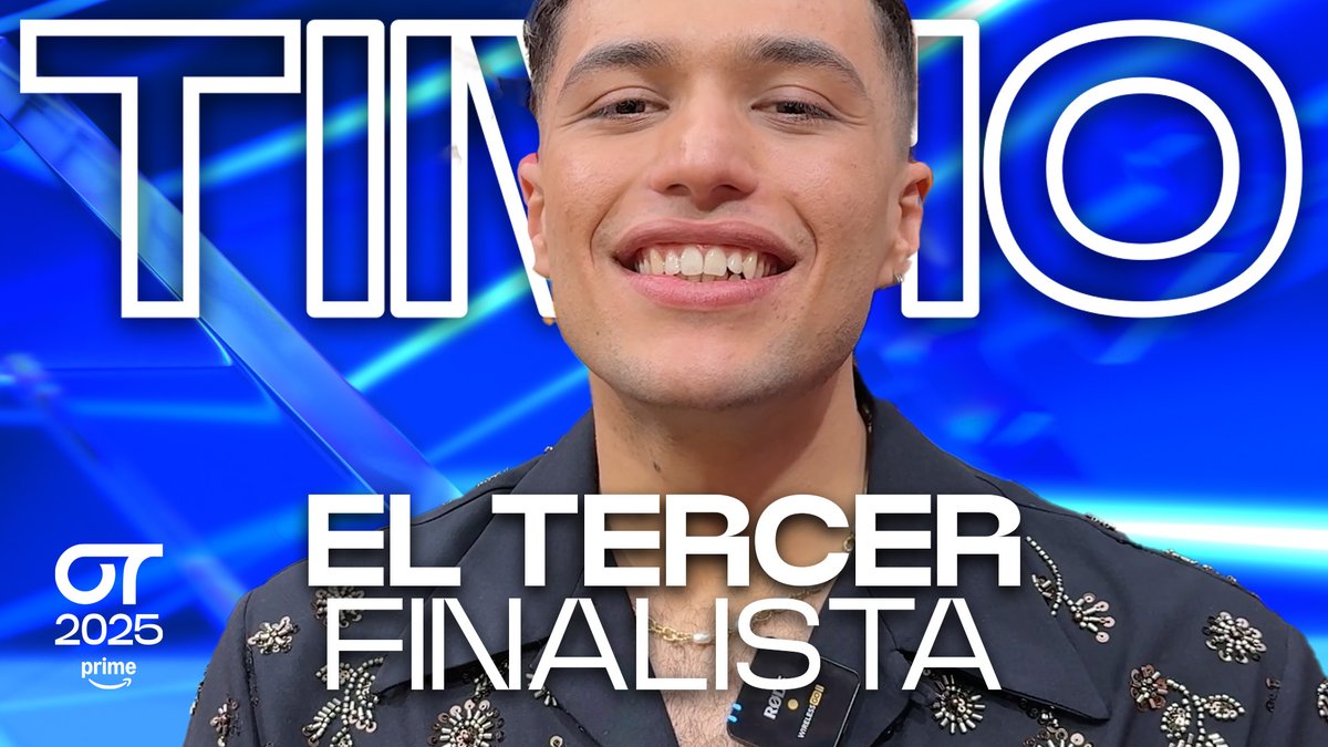 OT_Oficial's tweet photo. 🎁 El tercer finalista, Tinho 👉🏻 https://t.co/g6nkbCFmF0 💙 https://t.co/ds0VxELl0E
