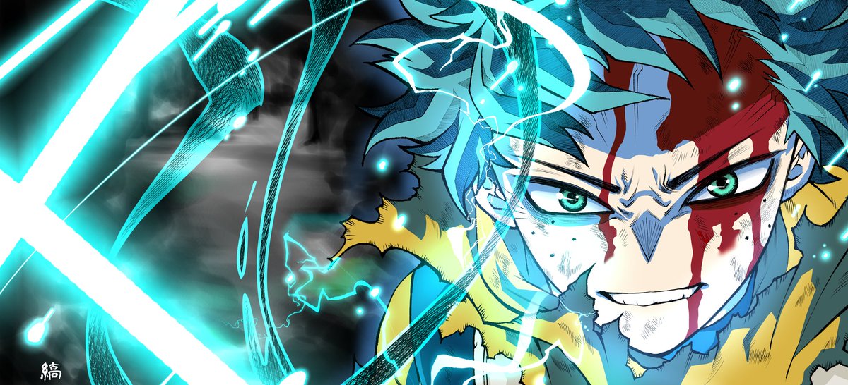 Jun31334's tweet image. #2025年自分が選ぶ今年の4枚
諸事情で2年程ペンを置き､6月に本アカを開設し半年…ヒロアカ､楽しく描かせて頂いてます！新しい年も宜しくお願い致します！