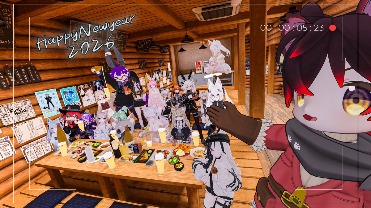 UNICORNfzs's tweet photo. 新しい出会いの友達も、いつもの友達も、いつもお世話になっています
2026年も、どうぞよろしくね

#VRChat https://t.co/6TW8xaRMle