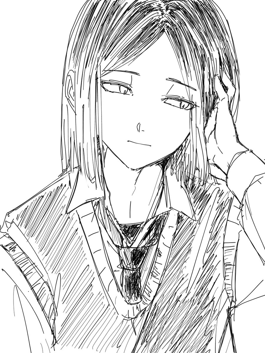 Ud2Z555's tweet image. 描き納めらくがき
来年はもっと上手くなってやる！