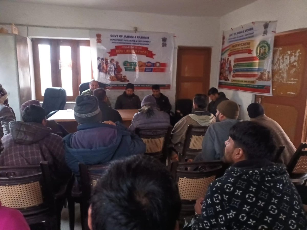 Asst Labour Commissioner Kupwara tweet media