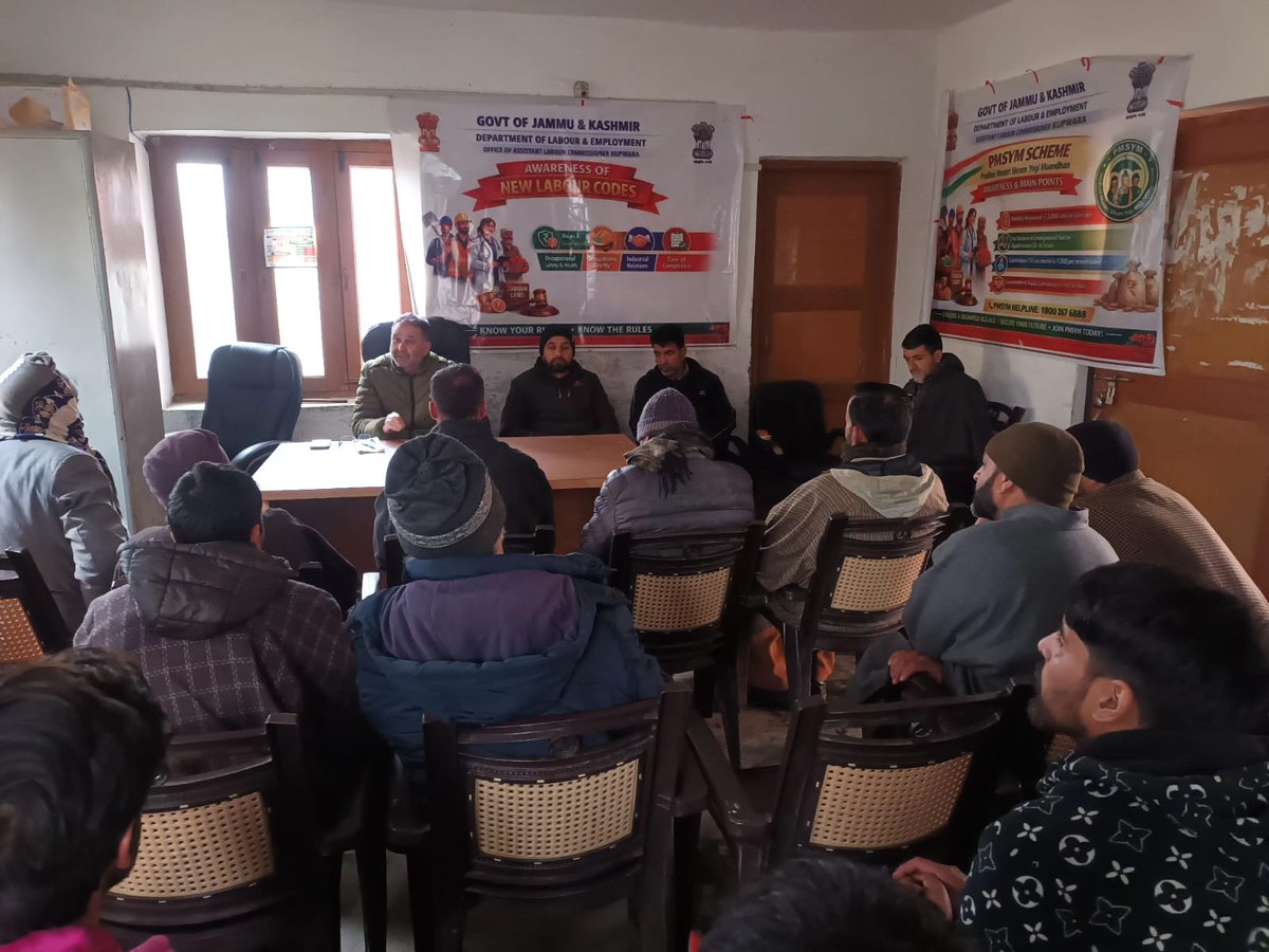Asst Labour Commissioner Kupwara tweet media