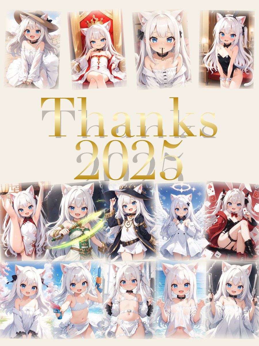 今年もありがとうございました！ どうせ作るならと趣味の延長で始めたX