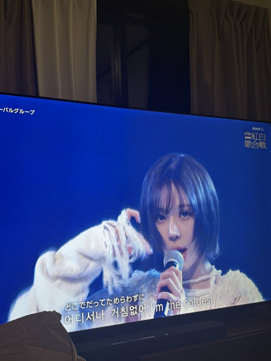 nisijima_minami's tweet photo. 色々騒動もあったけど過去1好きなビジュで神
#Aespa  #紅白歌合戦 https://t.co/aKhu8xPlNE