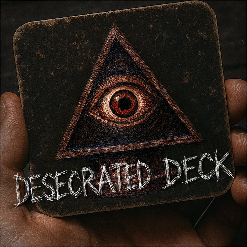 DesecratedDeck's tweet photo. @WishlistWedRT Is it a digital ritual or just a game?
https://t.co/8lRbKDBwsU
#wishlistWednesday #indiegame #indiegames #horrorgame #desecrateddeck https://t.co/2Ymu5edO76