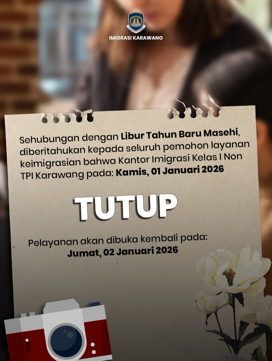 Kantor Imigrasi Kelas I Non TPI Karawang tweet media