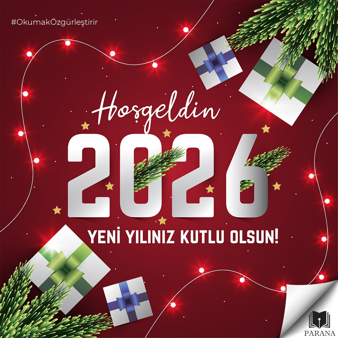 Değerli okurlarımıza ve takipçilerimize mutlu, sağlıklı ve huzurlu bir yıl dileriz.
2026 yılında yepyeni kitaplarla buluşmak dileğiyle... İyi seneler! 

#paranayayınları #2026 #mutluyıllar #yeniyıl