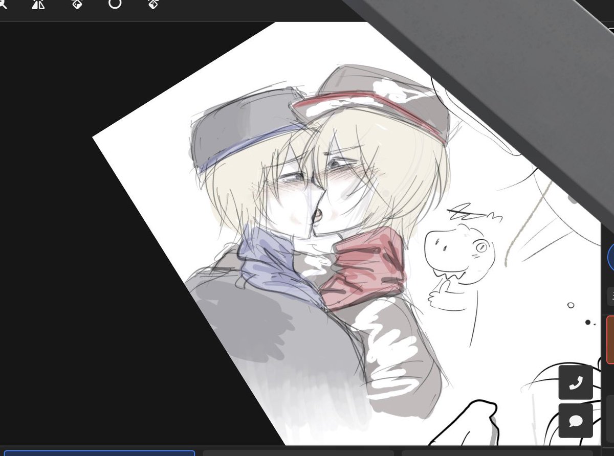 _a7rt's tweet photo. Not my drawing, but my friend's drawing
(2: My drawing)
 #evade #defect #rebel #bobo #evadefanart https://t.co/Q9Ibj9Xyq6