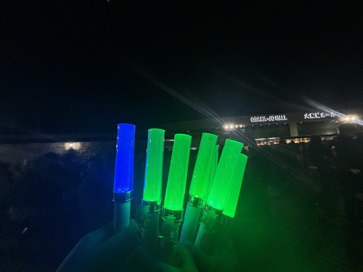 chantake0915's tweet photo. 城ホ。現場納めでした https://t.co/mFvap94jYV