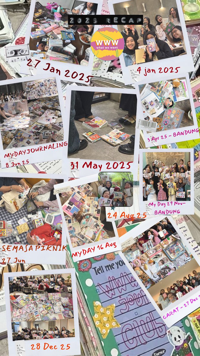 WHAT WE WANT ID JOURNAL CLUB JKT | NEW PAPER PACK tweet media